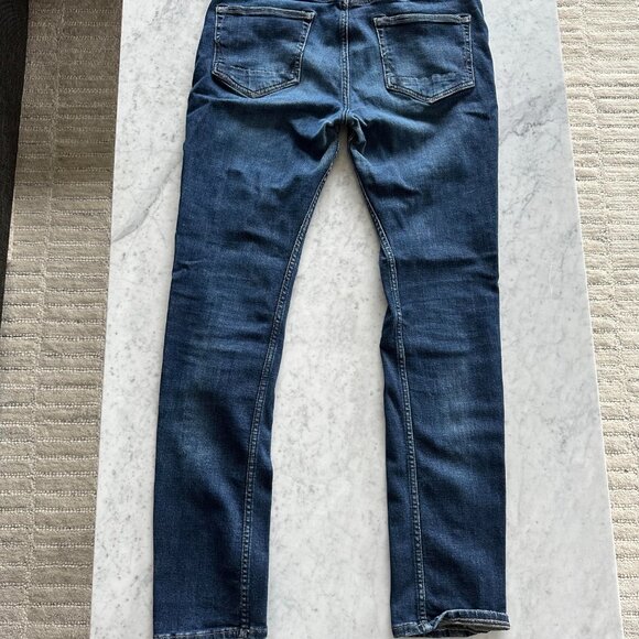 AG Adriano Goldschmied Matchbox Slim Straight Jeans - Men | Blue | 31 - Picture 3 of 5